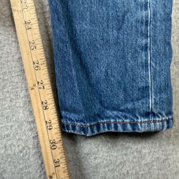 Diesel Industries Krayver Mens 28x30 Denim Jeans Blue Slim Carrot Distressed - Picture 6 of 11